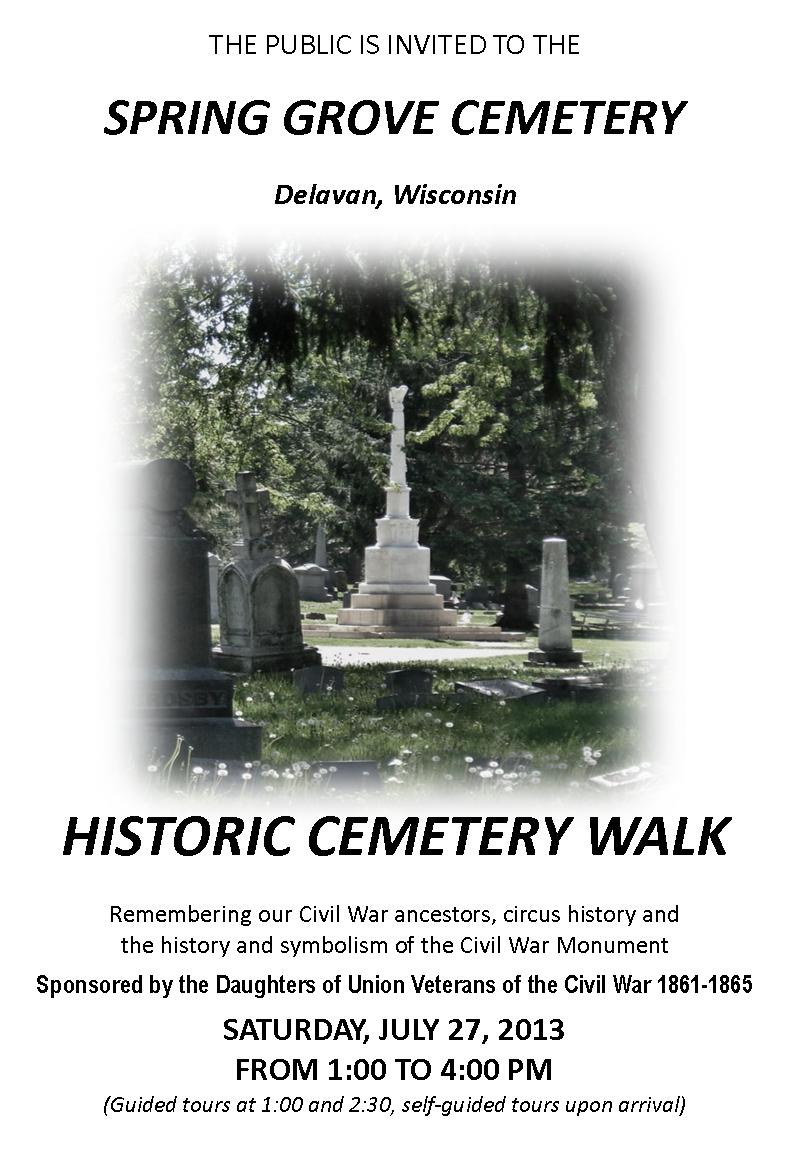 Cemetery Walk to Highlight Graves of Civil War Veterans During Heritage
